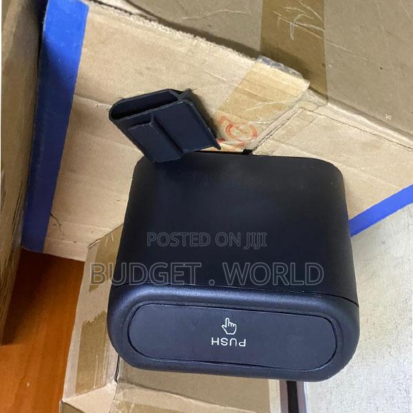 . Multipurpose Mini Car Bin With Secure Push Lid and Waterproof Body - main view