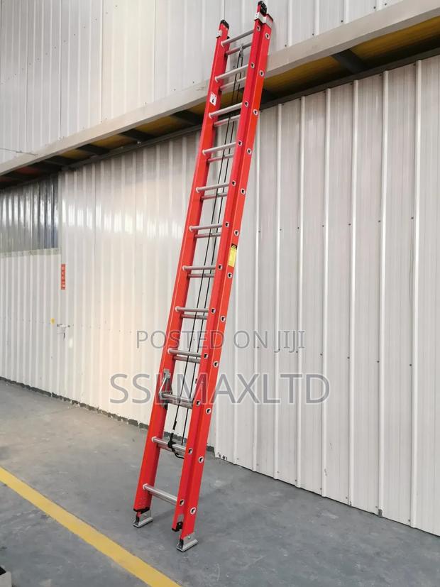 2×12 7.2mtrs Fiberglass Extension Ladder