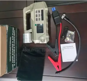 High Power, Jump Starter Digital Compressor, Adjustable Flash Light