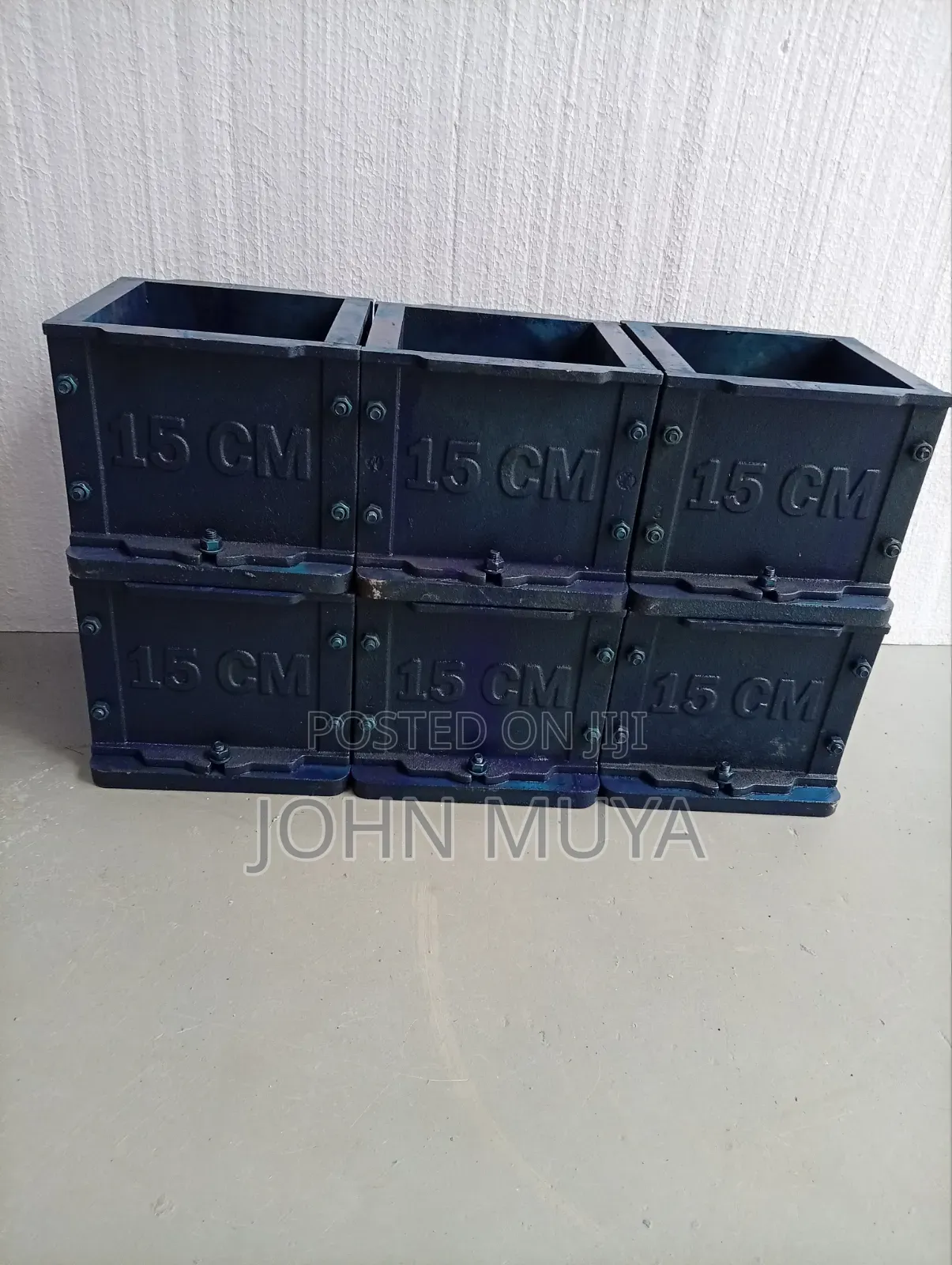 150mm Concrete Test Cube Moulds - Compressive Strength