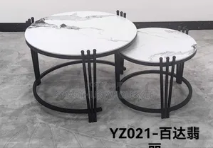 2 in 1 Executive Pure Marble Coffee Table