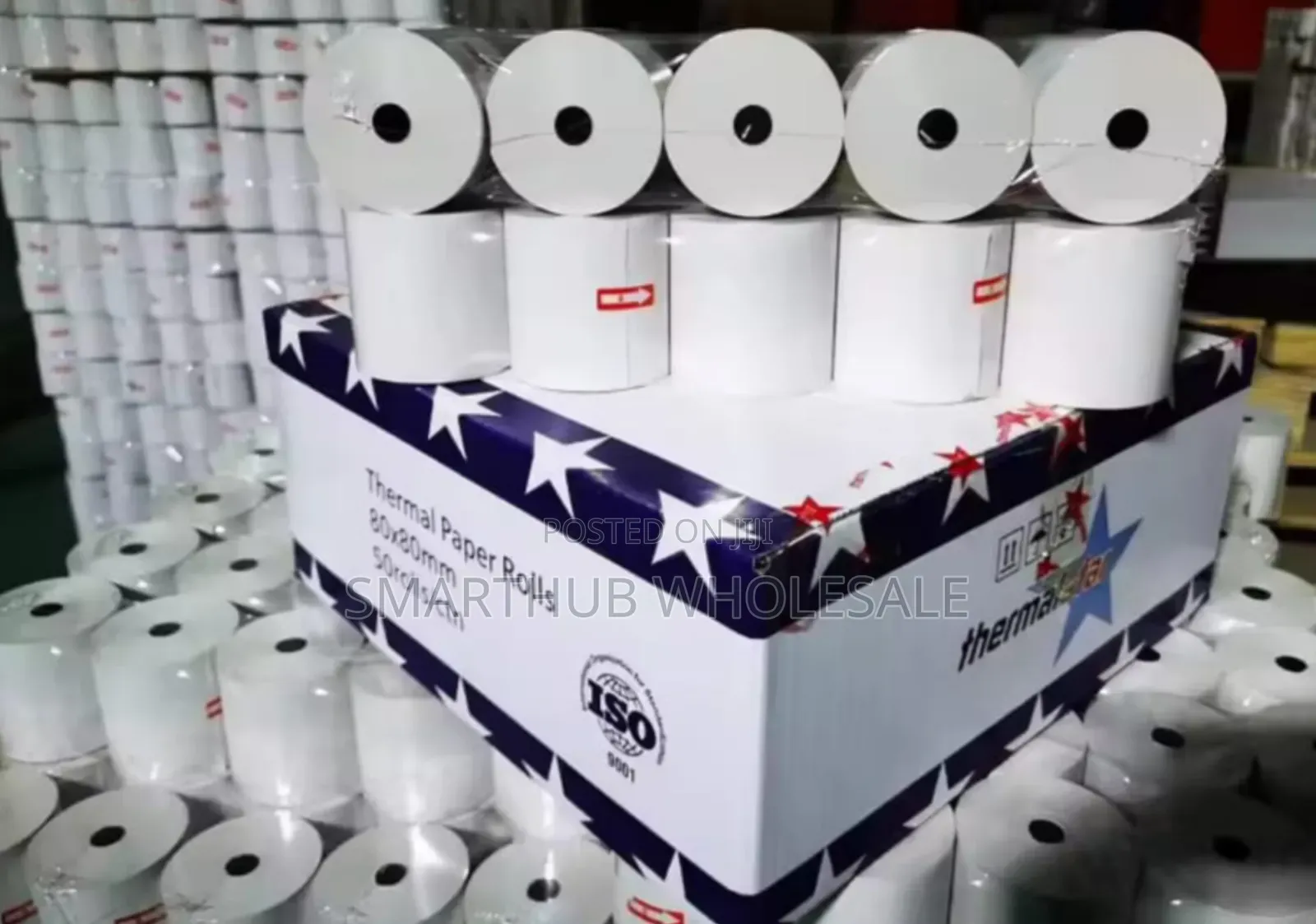  80mm Thermal Rolls
 65gsm Quality