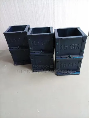 High-Precision Concrete Cube Mould 15cm – Heavy Duty Design