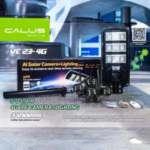 VC23-4G Solar Floodlight(Tripple Lens +Street Light)