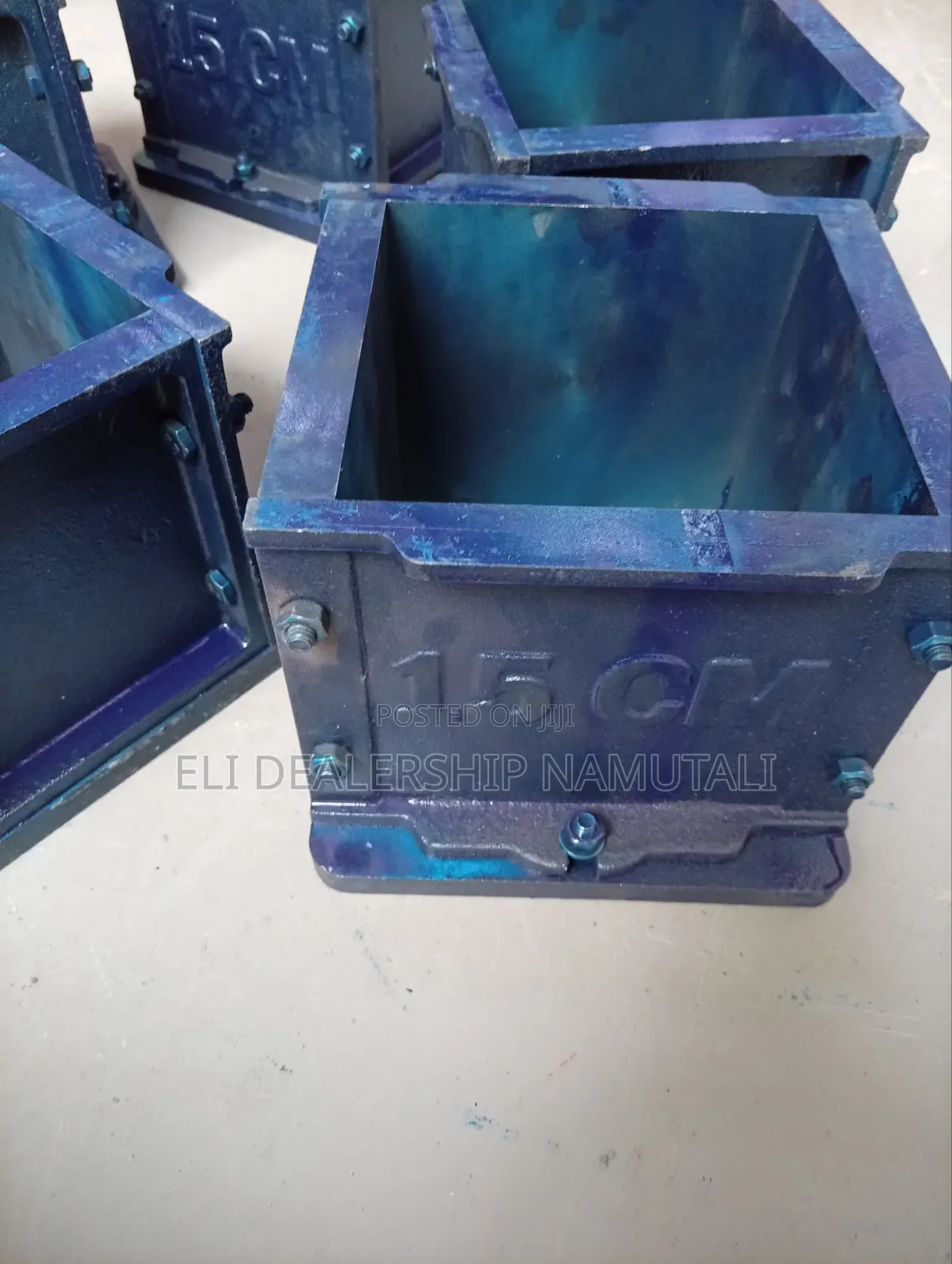 Premium Cast Iron 150mm Concrete Cube Mould for Laboratories