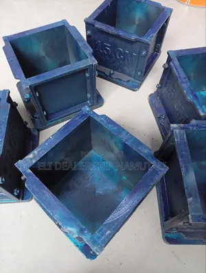 Premium Cast Iron 150mm Concrete Cube Mould for Laboratories