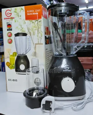 Eurochef 2-in-1 Blender Grinder – 1.8L Unbreakable Jug,
