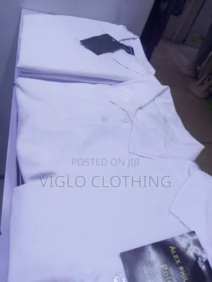 White Plain Poloshirts in Wholesale and Single Orders