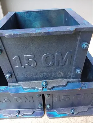 High-Strength Cast Iron Concrete Cube Mould