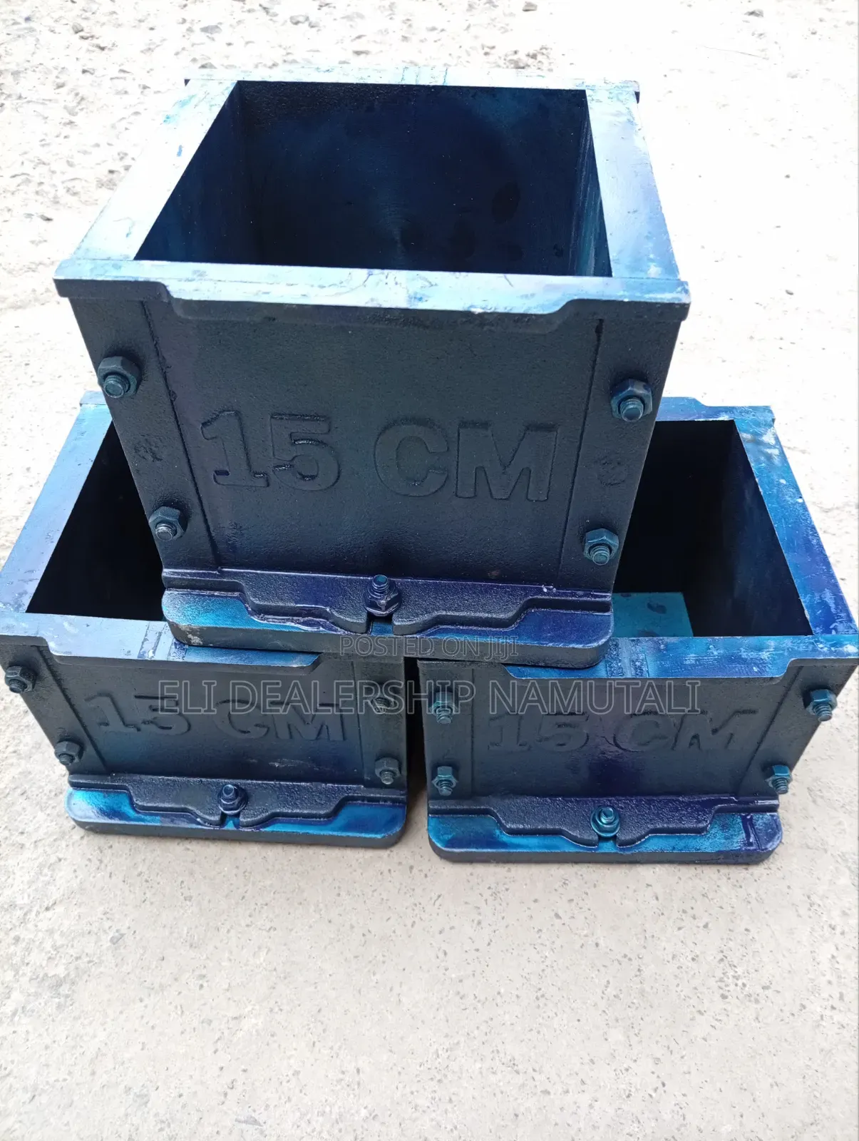 Durable Cast Iron Concrete Cube Casting Box