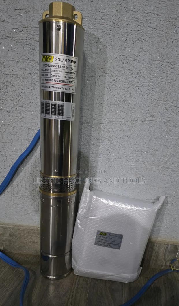 90m Head Kunda Solar Submersible Pump 750W