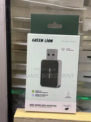 Green Lion Mini Wireless Adapter CarPlay Car Play Android Auto –
