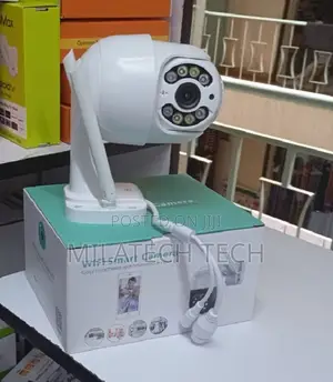 PTZ WiFi CCTV Dome Camera – 360° View, Night Vision