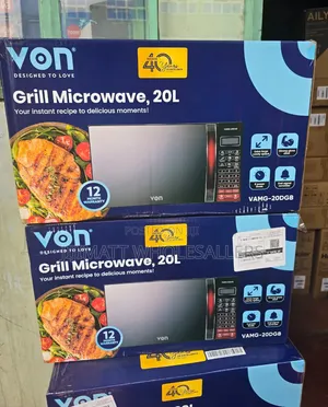 Von Microwave 20L Digital Microwave