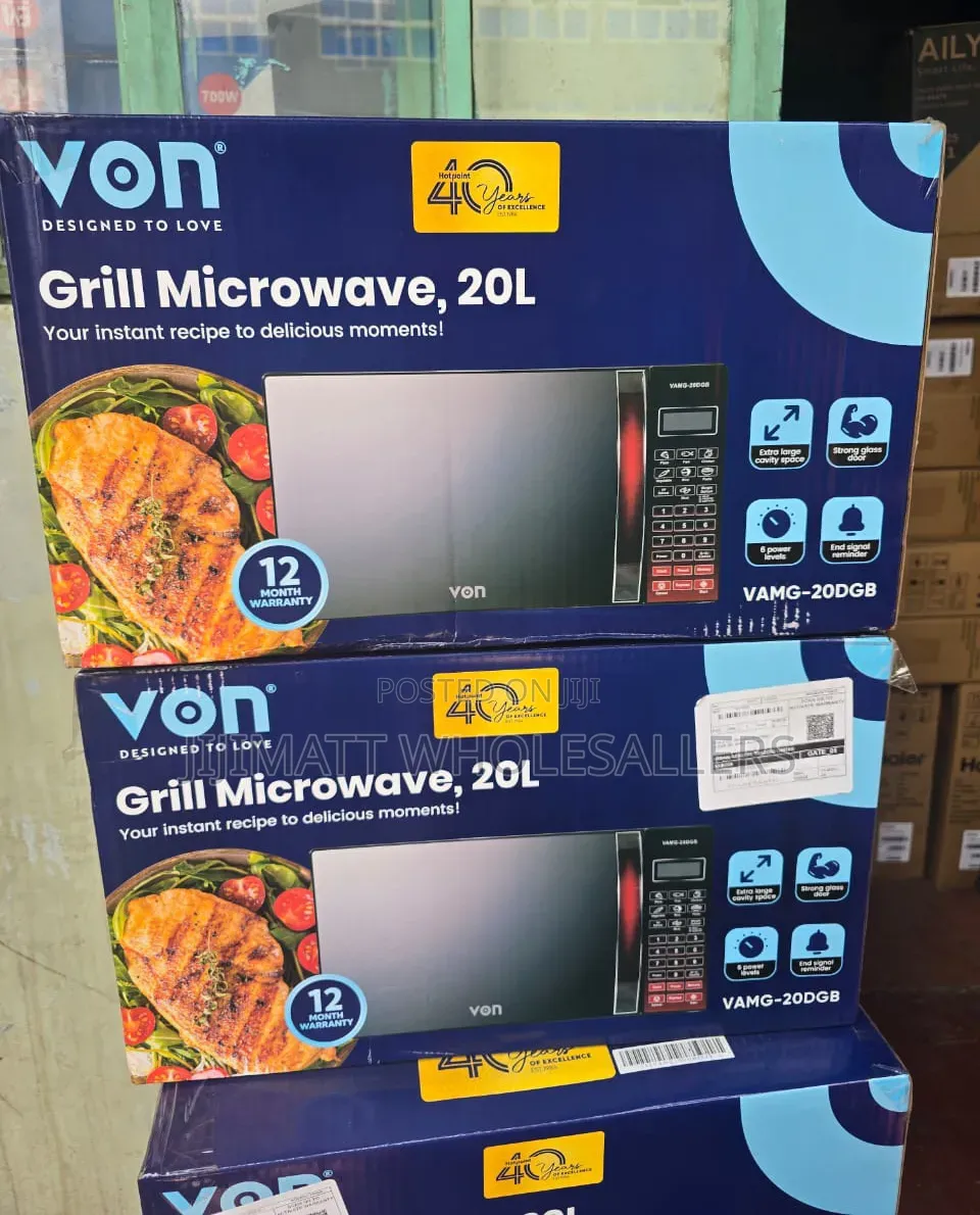 Von Microwave 20L Digital Microwave