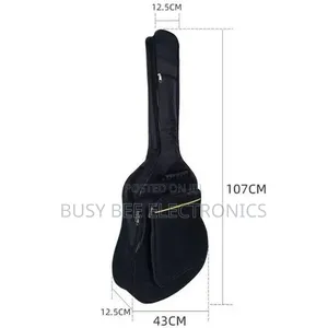 40/41 Inch Guitar Thicken Backpack - Black