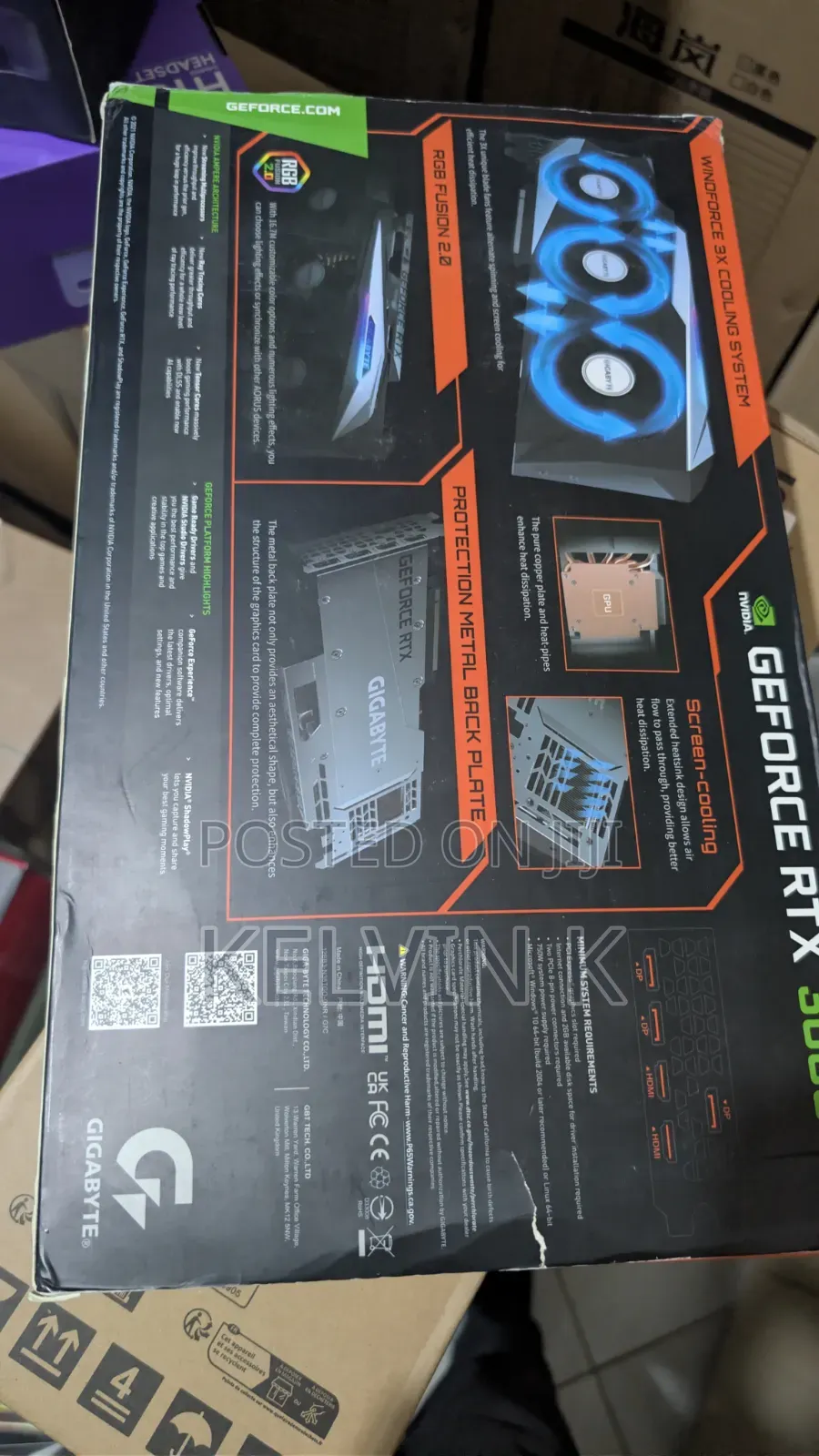 RTX 3080 Ti 12gb Gaming Graphics Card Gpu