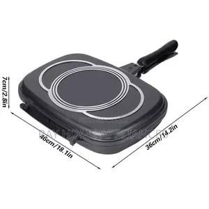 40cm Double Grill Pan