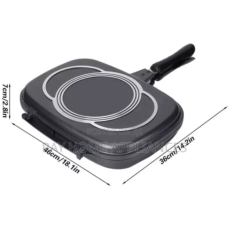 40cm Double Grill Pan