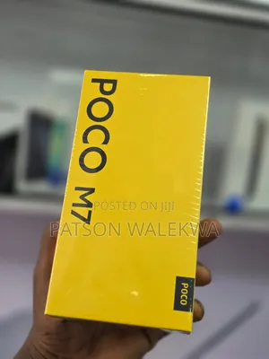 New Xiaomi Poco M7 256 GB Black