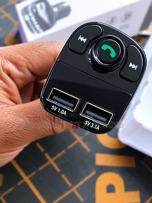 : Bluetooth FM Transmitter Dual USB Car Charger