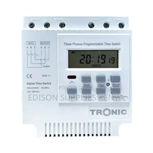 Tronic Digital Timer Switch, Three Phase Digital, Relay Timer Switch