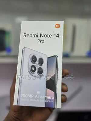 New Xiaomi Redmi Note 14 Pro 256 GB Black