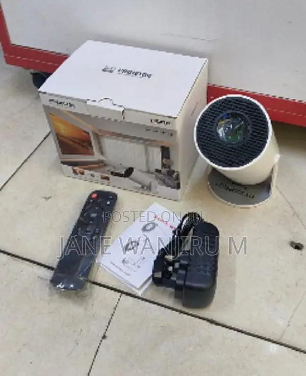 HY300 Pro Android Mini Projector – Portable Home Theater