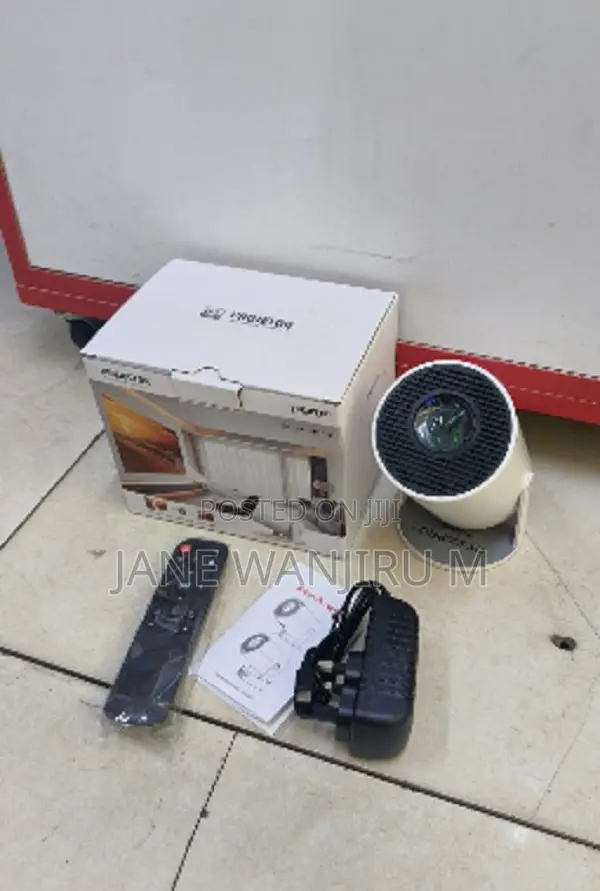 HY300 Pro Android Mini Projector – Portable Home Theater