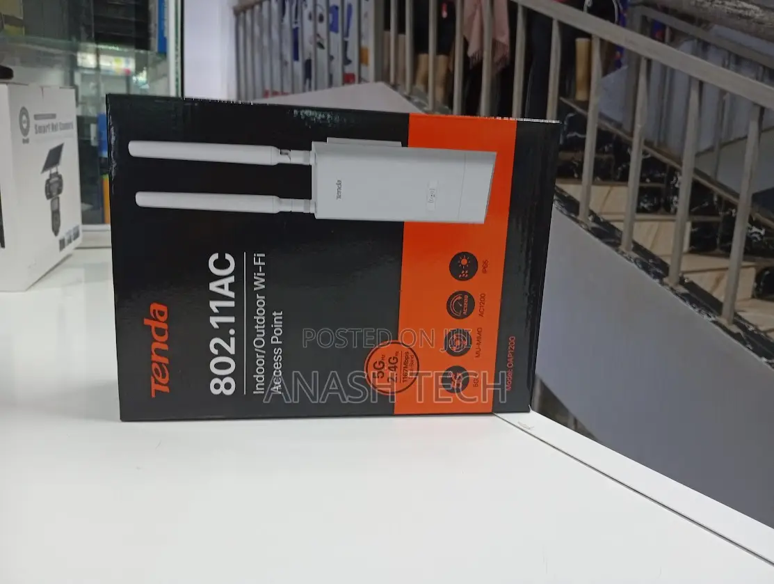 Tenda Wireless Access Point – Easy Setup Wide Coverage