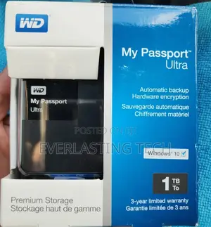 Wd My Passport Ultra 1tb External Hard Drive