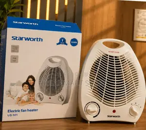 Starworth Portable Fan Heater With Adjustable Thermostat