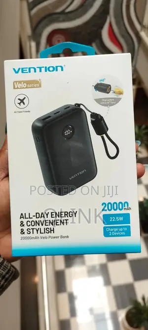 Vention 20000mAh Power Bank FKBB0-C