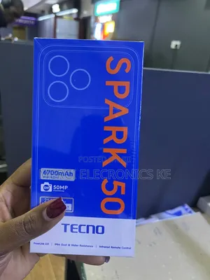 New Tecno Spark 50 128 GB Gray