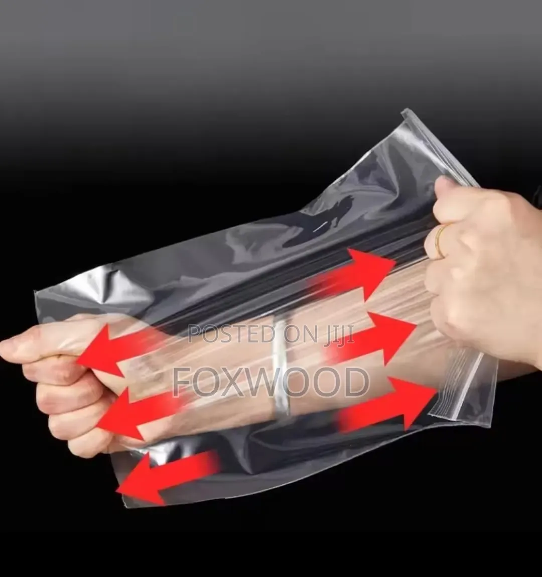 Transparent Strong Ziplock 1kg