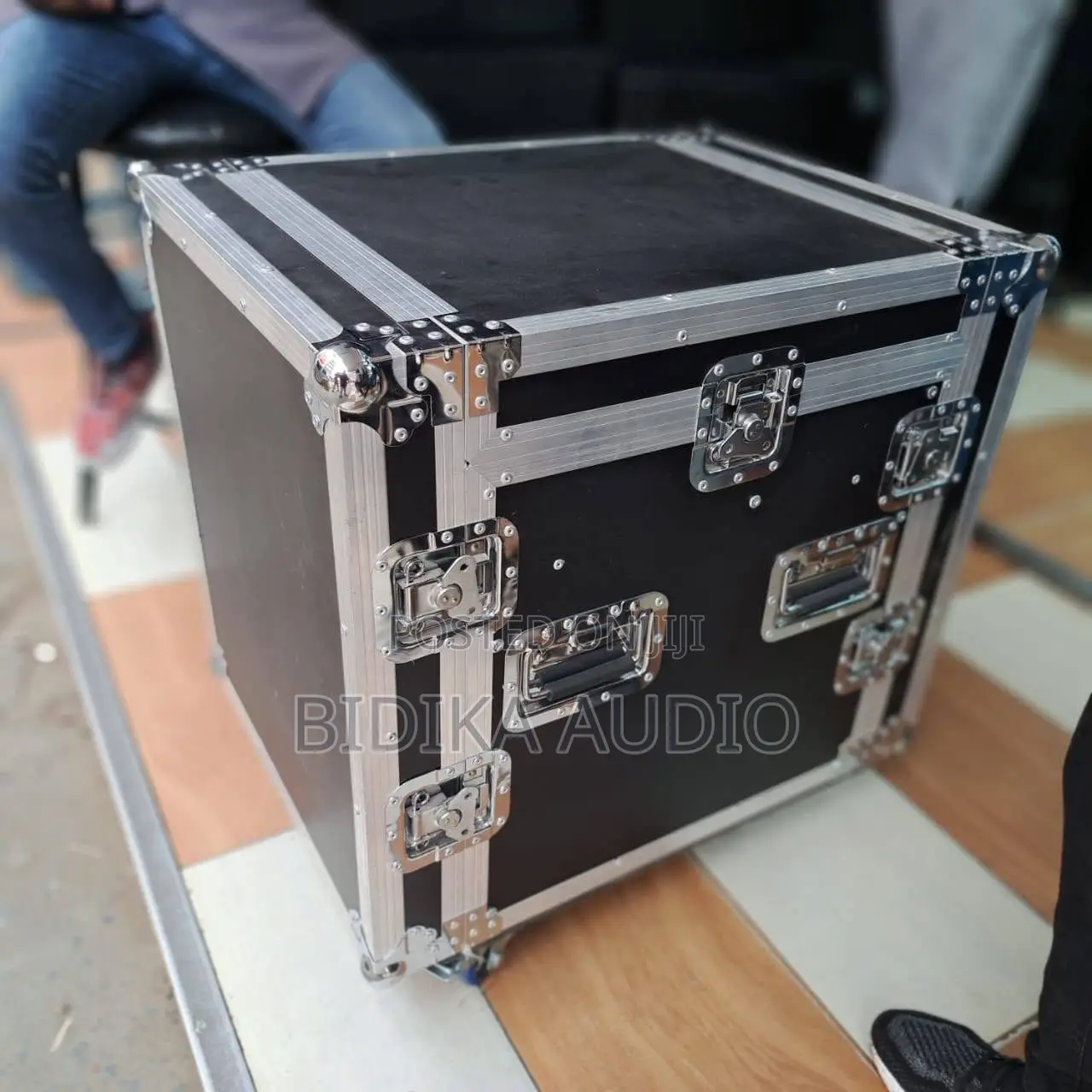 10-Unit Amplifier Flight Case Rack Mount