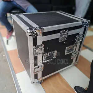 10-Unit Amplifier Flight Case Rack Mount