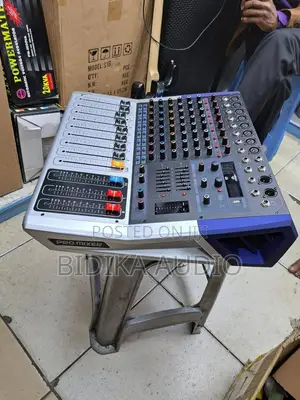 PRO MIXER KV-80 Professional 8-Channel Powered Audio Console