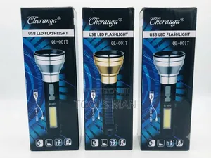 Cheranga QL-001T Solar Rechargeable LED Torch.