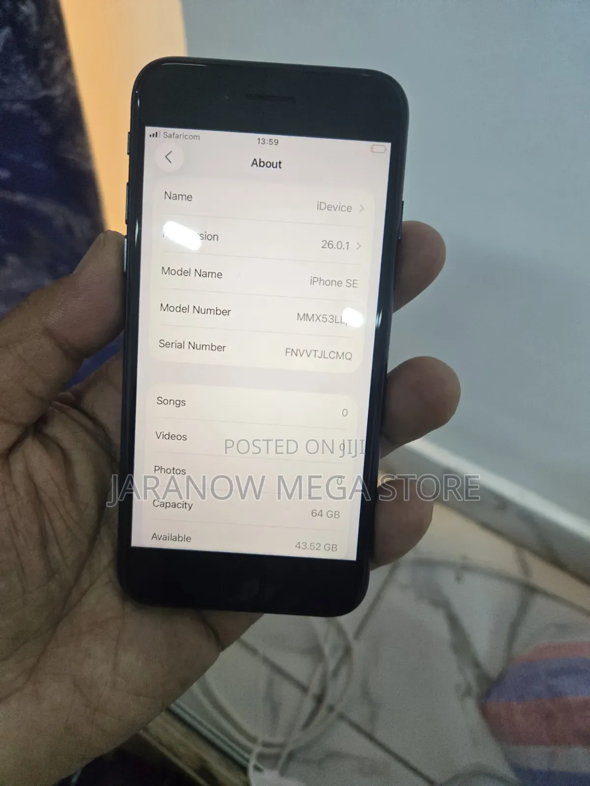 Apple iPhone SE (2022) 64 GB Black
