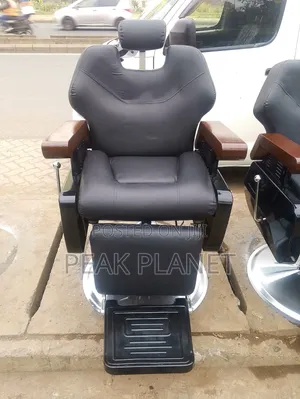 Premium Salon Barber Chair With Adjustable Headrest