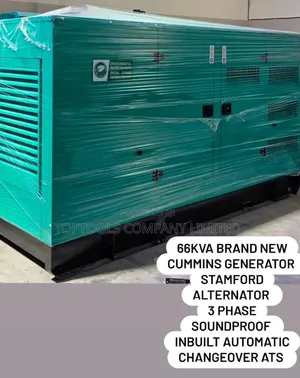66kva 3phase Stamford Diesel Generator With Inbuilt ATS