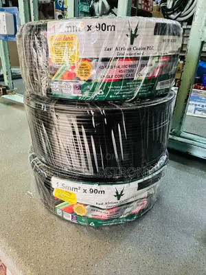 East Africa Cable 1.5mm Single Black 90m Genuine Wire