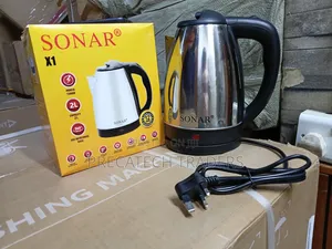 Sonar 2L Cordless Electric Kettle With 360° Base