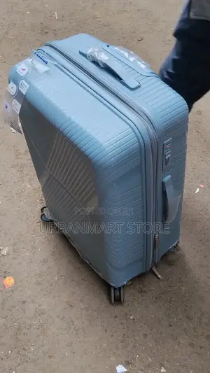 69cm Rubber Travel Suitcase With 360° Spinner Wheels