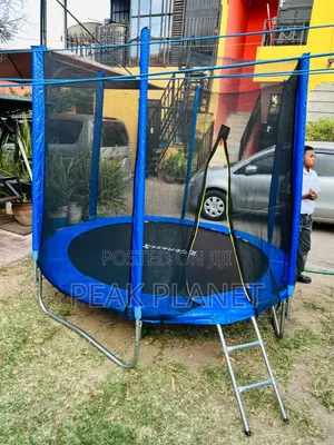 8FT Fitness Play Trampoline for Kids and Adults