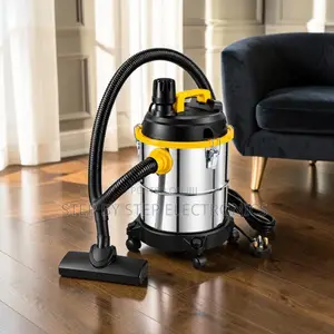 Large Capacity Wet Dry Vacuum Cleaner With Stainless Steel Tank
