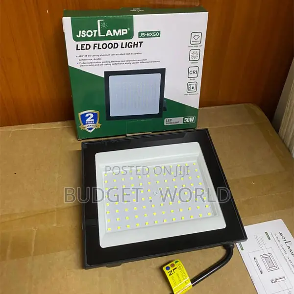 50W Outdoor Waterproof LED Floodlight for Home Commercial Use