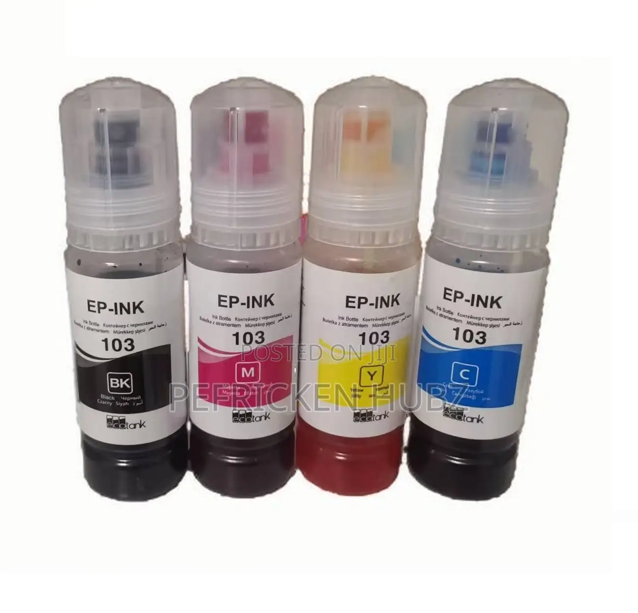 Premium Compatible Refill Dye Ink Bottle 103 for Epson EcoTank