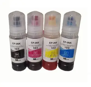 Premium Compatible Refill Dye Ink Bottle 103 for Epson EcoTank